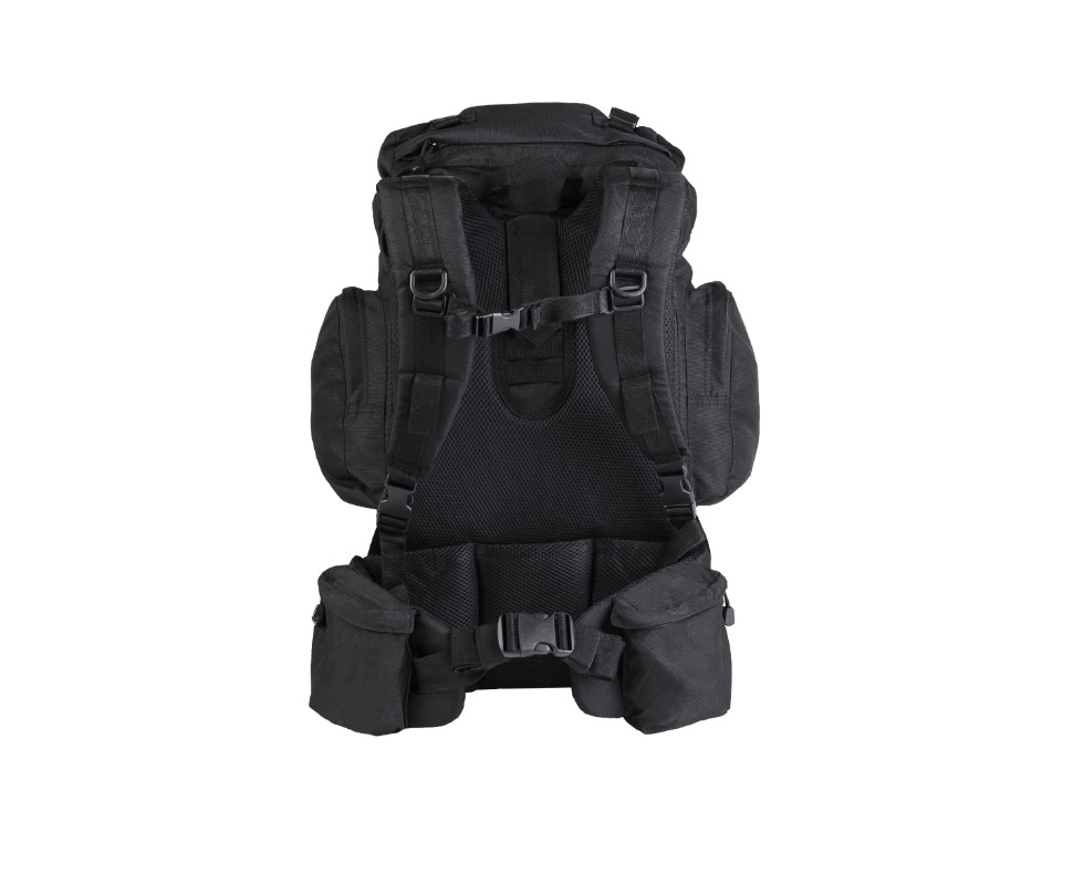 RUCSAC MODEL COMMANDO - 55 LITRI - NEGRU - 1 | YEO